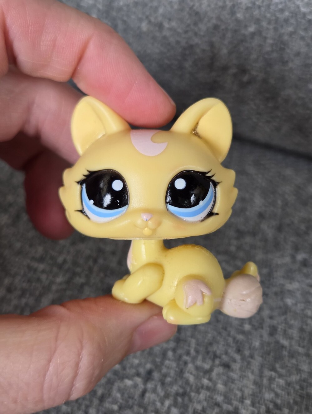 LPS Littlest Pet Shop #1090 Crouching Cat Authentic